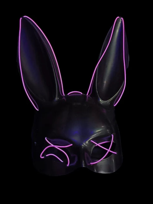 MASCARA HALLOWEN PLAYBOY LED