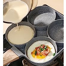 SARTEN 4 PUESTOS REDONDO