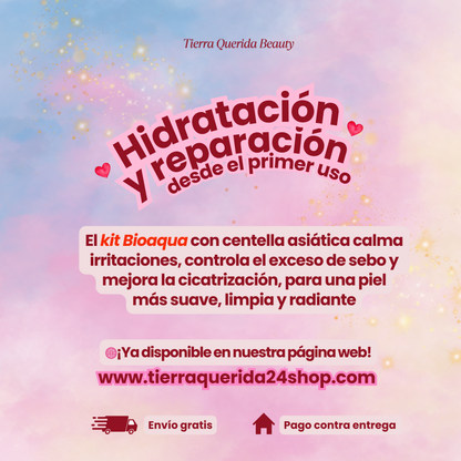 KIT CENTELLA BIOAQUA CAJA DE LUJO