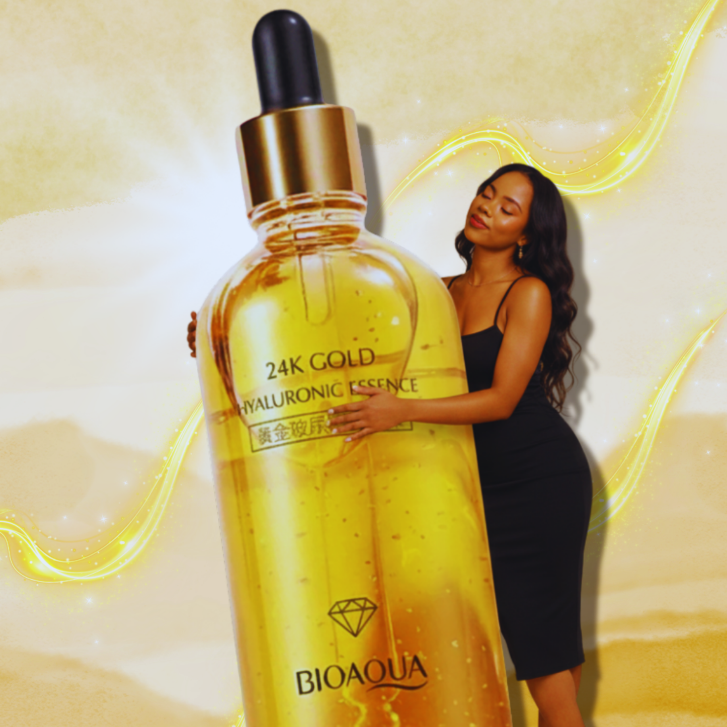 COMBO CAJA HILOS + SERUM GOLD 24K ÁCIDO HIALURÓNICO