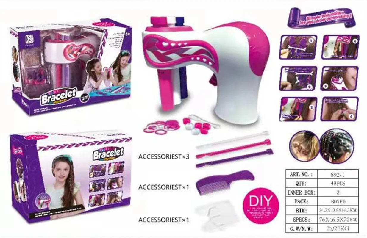 MAQUINA TRENZADORA PARA NIÑAS