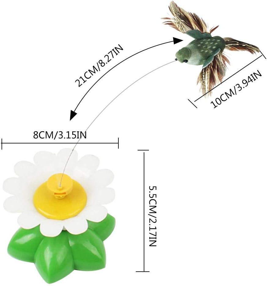 JUGUETE COLIBRI VOLADOR PARA GATOS