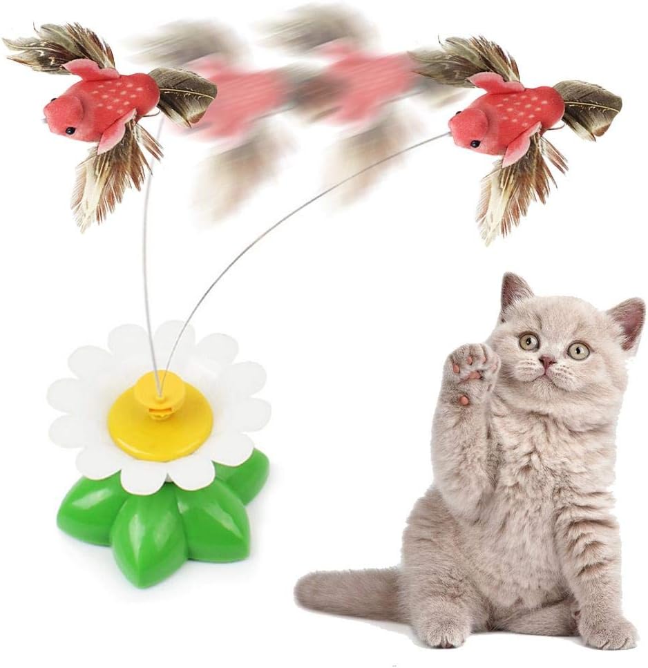JUGUETE COLIBRI VOLADOR PARA GATOS