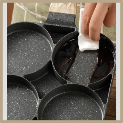 SARTEN 4 PUESTOS REDONDO