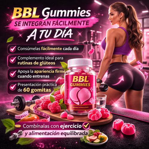 GOMITAS PARA AUMENTO Y TONIFICACION DE GLÚTEOS X60