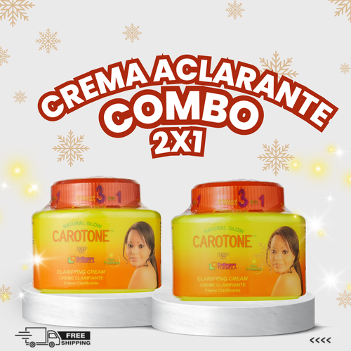 CREMA ACLARANTE CAROTONE 300ML EN PROMO 2X1