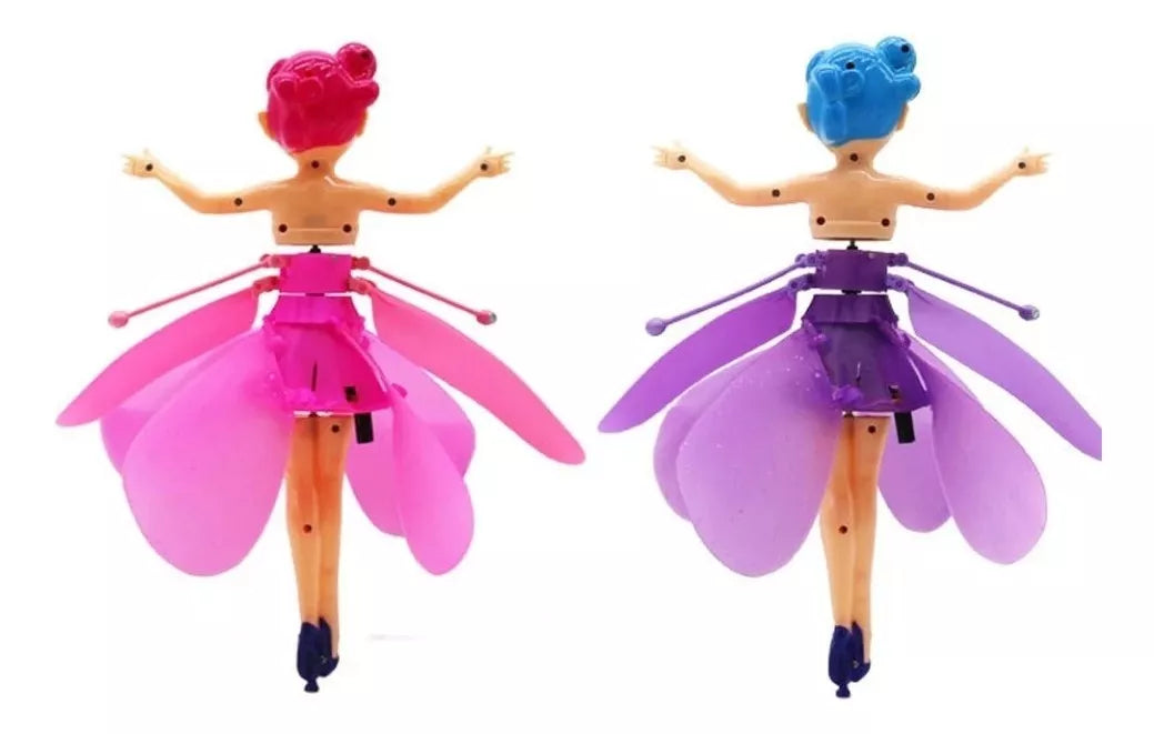 HADA VOLADORA  CON SENSOR INFRARROJO X2 UNIDADES