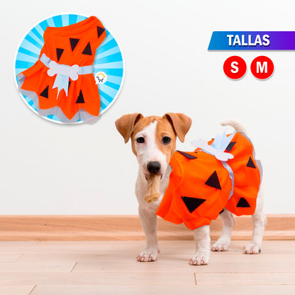 DISFRAZ PARA MASCOTAS PICAPIEDRA