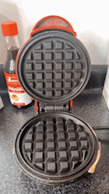 MINI WAFLERA ANTIHADERENTE ELÉCTRICA