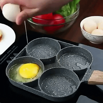 SARTEN 4 PUESTOS REDONDO