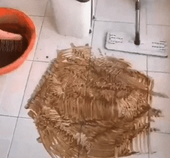 TENDEDERO RETRACTRIL DE ROPA DOS LINEAS.