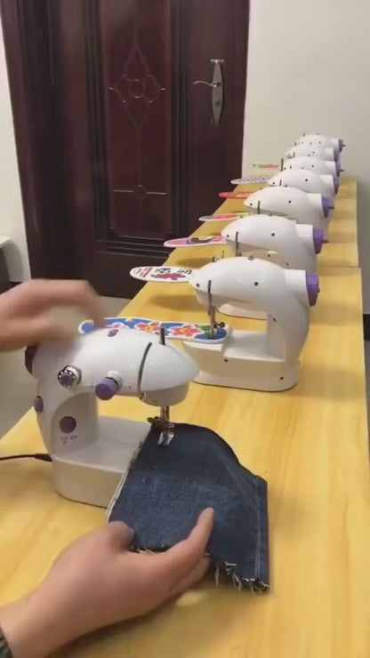 MINI MAQUINA DE COSER CON LUZ