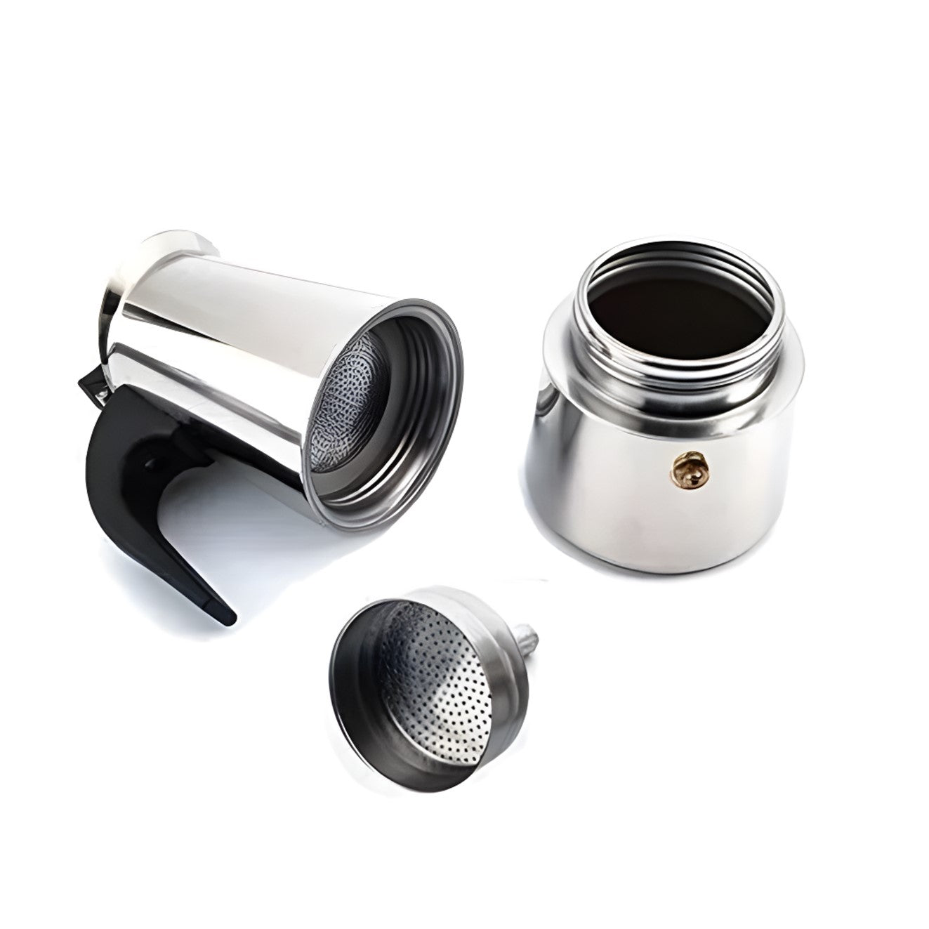 CAFETERA ITALIANA MANUAL EN ACERO 4T