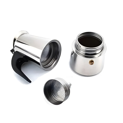 CAFETERA ITALIANA MANUAL EN ACERO 4T