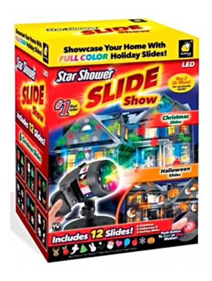 PROYECTOR DE LUCES HALLOWEEN Y NAVIDAD