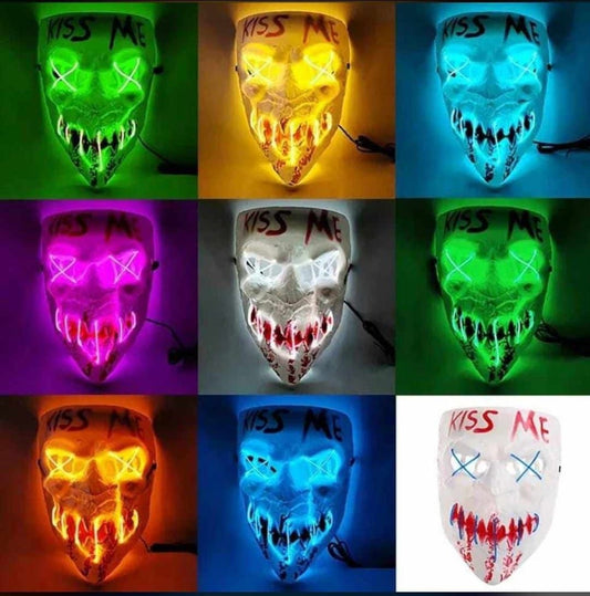 MASCARA LED HALLOWEEN