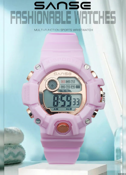 RELOJ MARCA SANSE ROSADO CON ESTUCHE