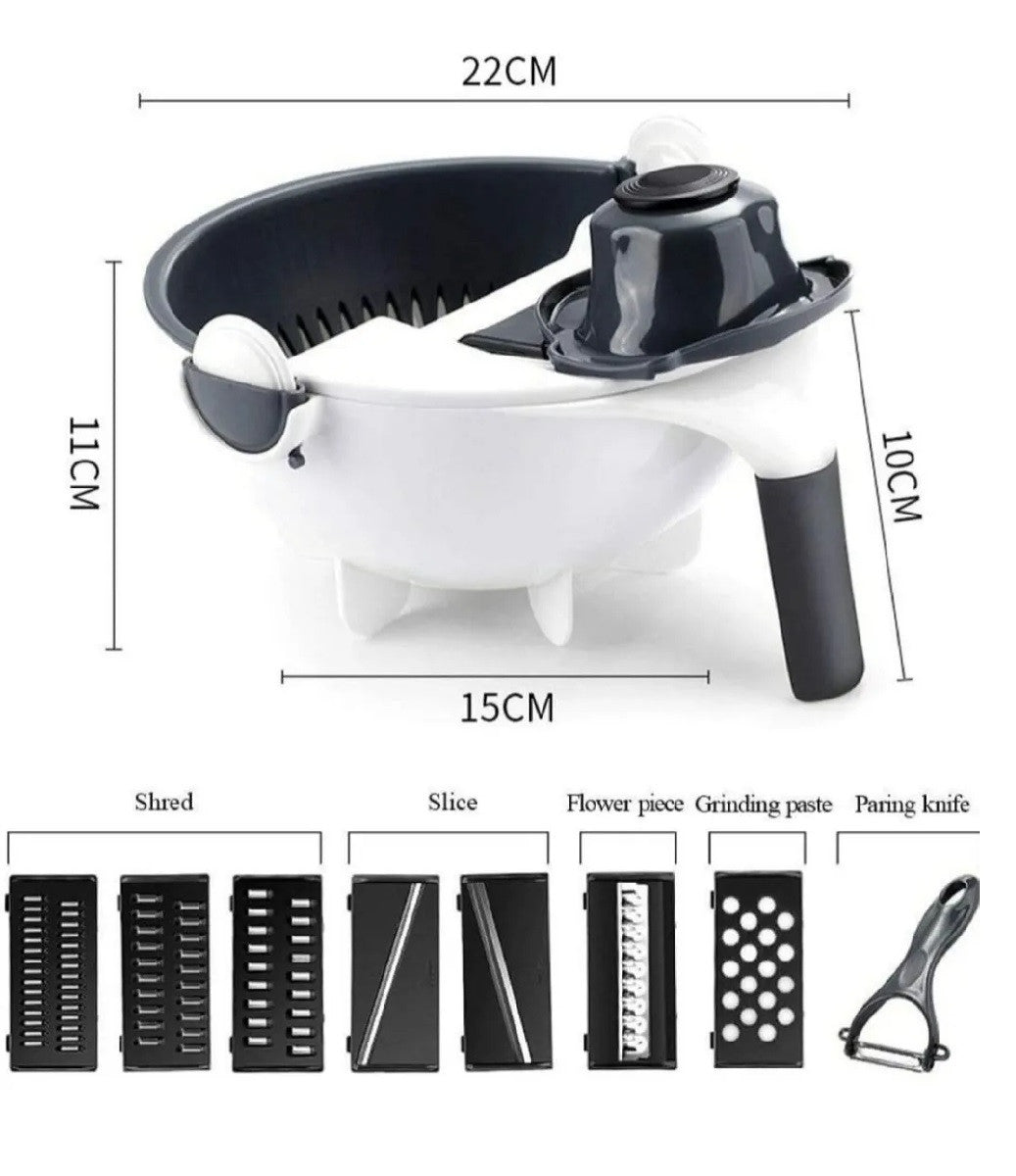 CORTADOR VERDURAS DE CESTA MULTIFUNCIONAL