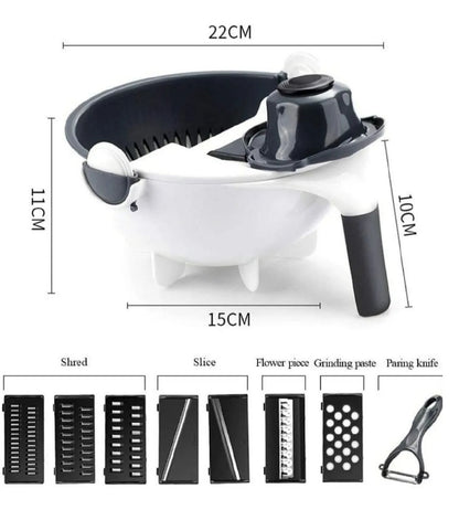 CORTADOR VERDURAS DE CESTA MULTIFUNCIONAL