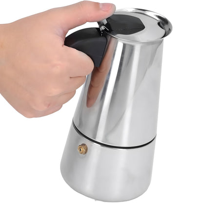 CAFETERA ITALIANA MANUAL EN ACERO 4T