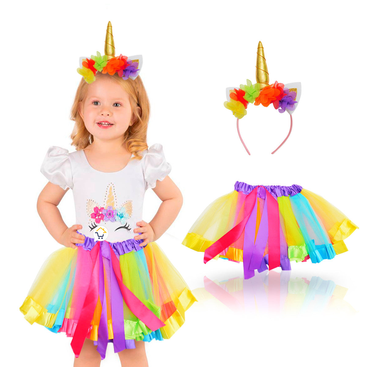 DISFRAZ UNICORNIO ACCESORIOS HALLOWEEN