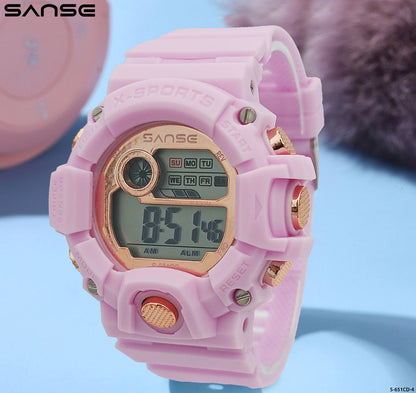 RELOJ MARCA SANSE ROSADO CON ESTUCHE