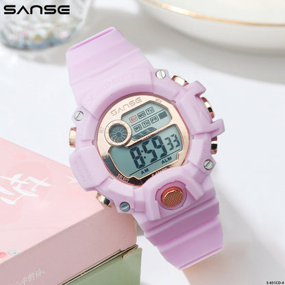 RELOJ MARCA SANSE ROSADO CON ESTUCHE