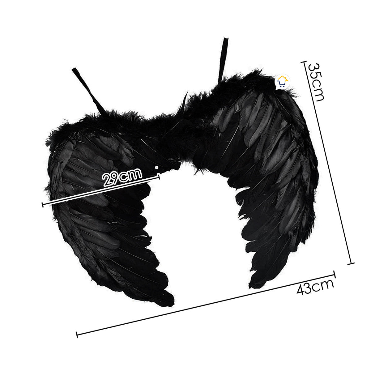 ALAS ACCESORIOS DISFRAZ HALLOWEEN